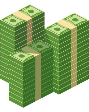 Pile of money money stack sticker design tshirt print