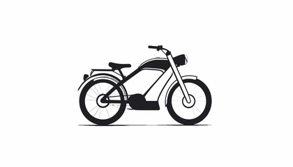 Obraz premium Electric motorcycle vehicle transportation.