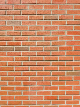 Red Brick Wall Texture Background