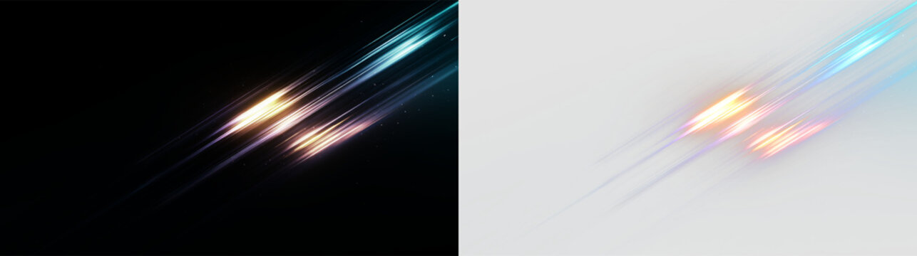 Bright colors move quickly across a smooth surface creating a dynamic and lively effect in motion