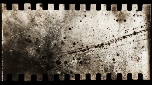 Vintage film strip grunge texture