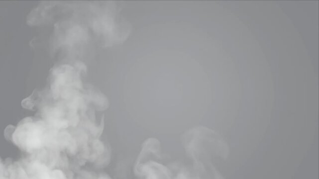 Cinematic smoke cloud background swirling vapor texture atmospheric haze abstract motion design element fantasy mood dramatic effect gray wall minimal gray gradient atmosphere rising vapor calm soft