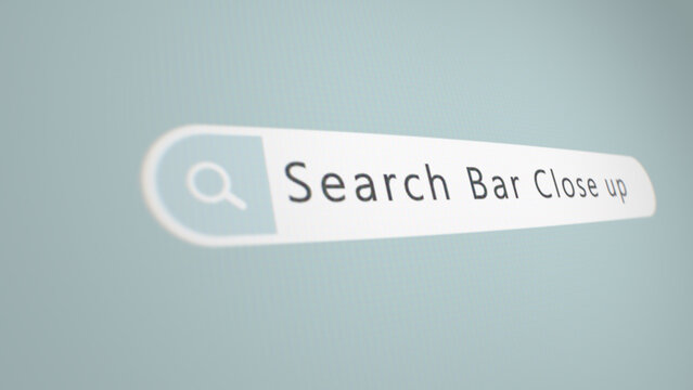 Search Bar Close Up