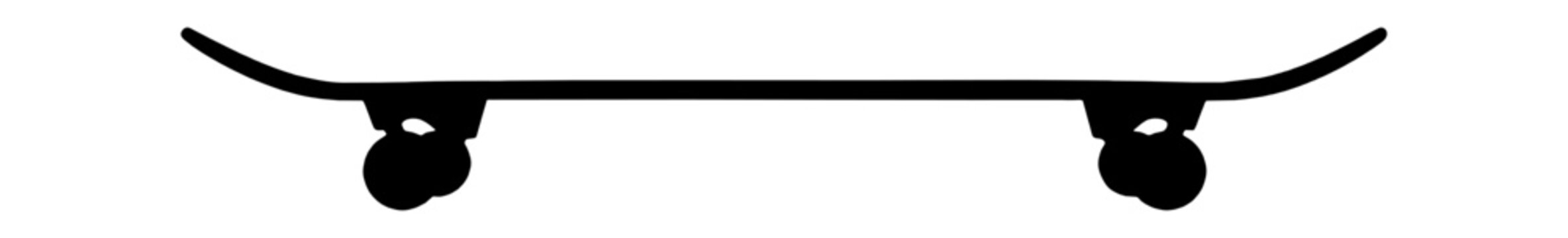 Black silhouette of a cable stayed bridge with tall pylon tower and suspension cables isolated on transparent background, Vector