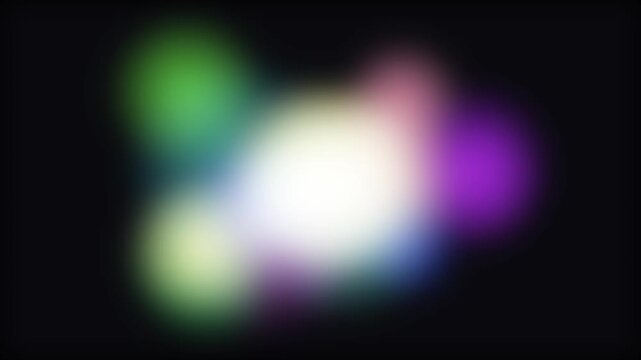Abstract organic gradient blob animation seamless loop