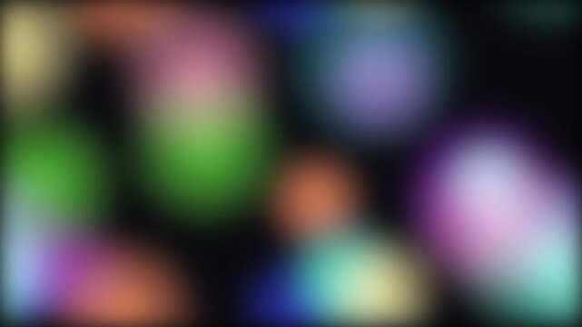 Dynamic abstract gradient blob animation 4K ultra HD