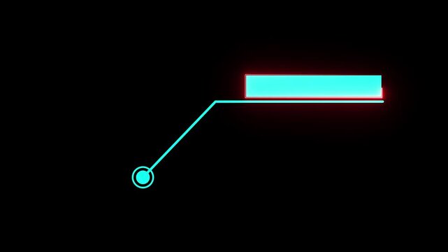HUD call out elements pack animation, Hud callout element icon sign animation. Animated callout lines for text and data. HUD element on a black background 4K videos