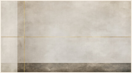 Fototapeta premium Warm gray paper background with soft empty space and subtle texture, minimal abstract backdrop for design