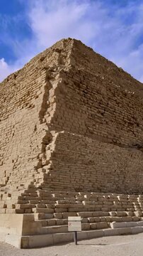 The Pyramid of Djoser, or Step Pyramid is an archaeological remain in the Saqqara necropolis, Egypt, northwest of the city of Memphis.
