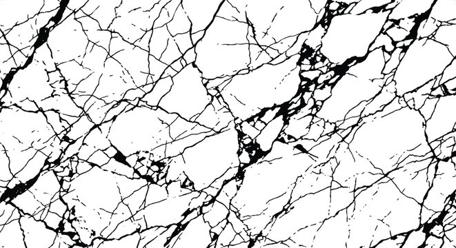 White marble texture with black veins in a seamless pattern for backgrounds and design
