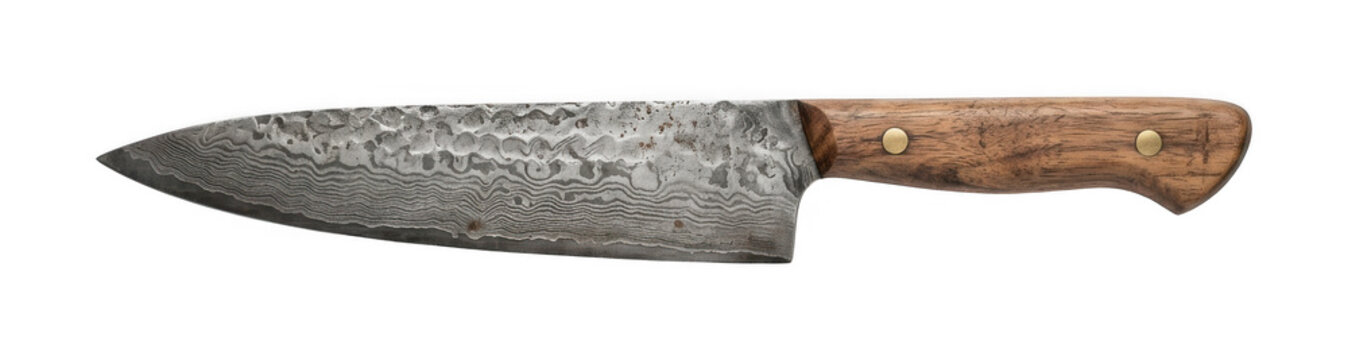 textured damascus knife png chef knife damascus png kitchen knife damascus png isolated transparent background image