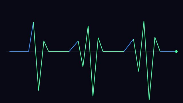 A modern digital bar chart showcasing a "Monthly Trend" with varying heights and shades of purple, indicating fluctuations over time on a dark background.
