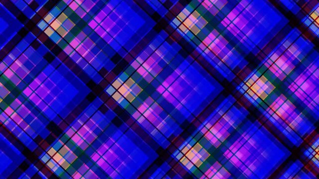 Abstract Plaid Pattern.