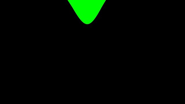 animated hand drawn verified authentic stamp with black fill shield and check mark over a green screen chroma key background for video editing and overlay