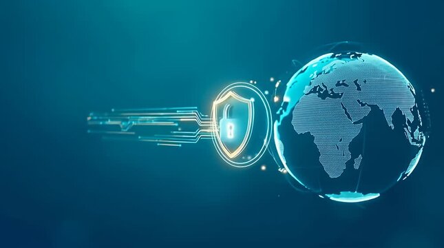 Secure Digital World with Holographic Lock and Global Connectivity