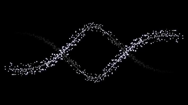 White glitter sparkle bubble particle arc with mystical fairy dust trail, celestial shimmer glow, radiant twinkling stars, elegant fantasy starlight, cinematic overlay animation on black screen in 4k