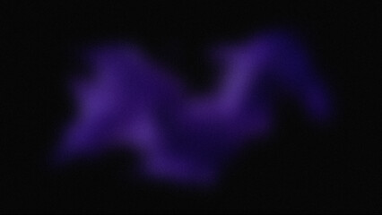 Abstract purple smoke on black background, ethereal violet mist with soft grain texture, mysterious dark nebula cloud for cinematic overlays © Ferdaus Ahmed