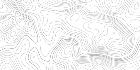 opographic map background geographic line map with elevation assignments.Topography lines and circles background. Topographic map Patterns,Vector illustration.  © NAZMA