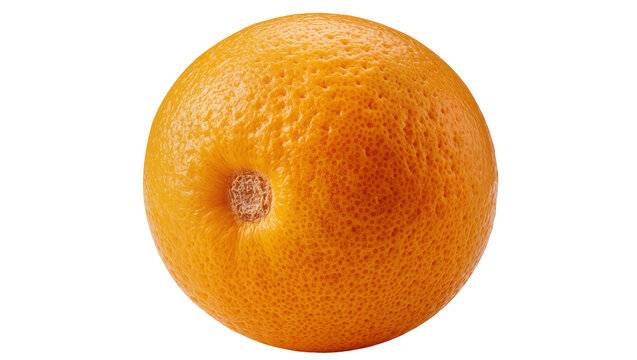 Whole ripe orange citrus fruit with textured peel