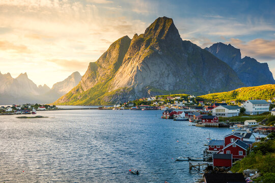 Landschaft, Lofoten, Norwegen 