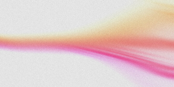 Soft pink and yellow gradient with grain texture overlay abstract background.
