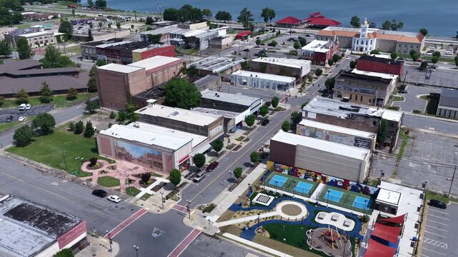 Pine Bluff Arkansas Downtown Main Street Historic Business District