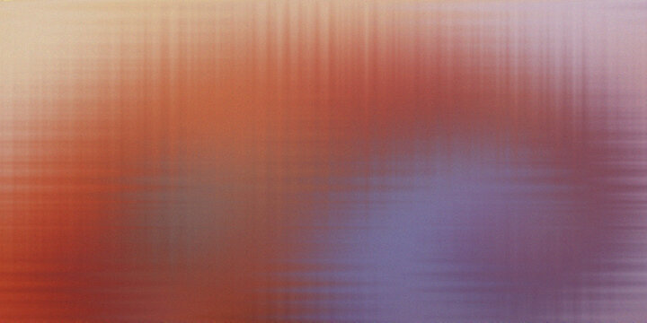 Subtle abstract background with soft orange and purple cross hatch pattern featuring blurred gradient effect and fine grain.