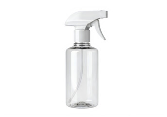 Fototapeta premium Clear spray bottle with trigger nozzle for cleaning or disinfecting