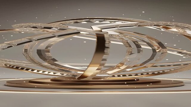 Tangled metal wire on surface.