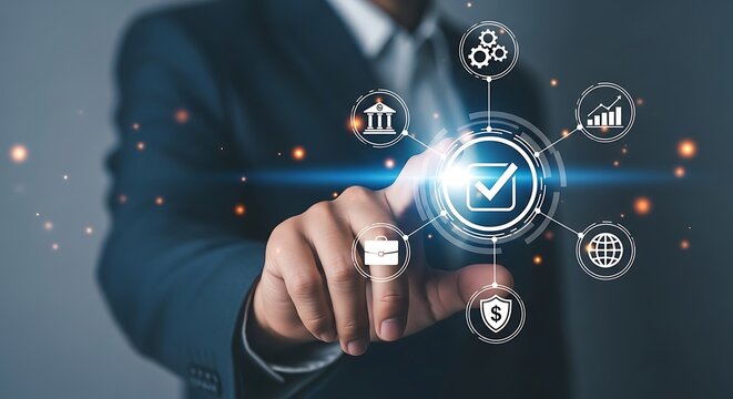 business, technology, hand, touch, internet, computer, button, network, digital, finger, concept, screen, social, web, future, communication, interface, media, world, tech, map, virtual, connection, m