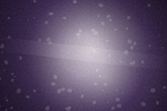 Purple abstract light bokeh background with beam