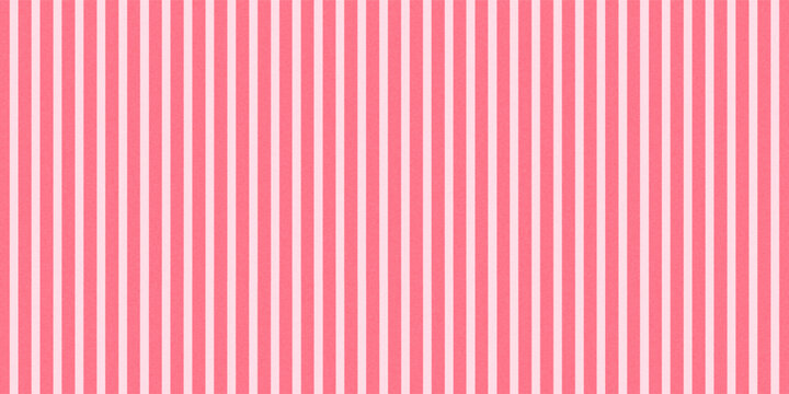 Pink seamless stripes background. Abstract watercolor strokes repeated pattern. Summer pastel straight vertical lines for fabric, wrapping paper, textile, banner, poster. Vector wallpaper