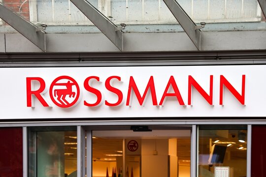 Kiel, Germany - 02. July 2026: Rossmann retail store brand logo in Kiel Germany