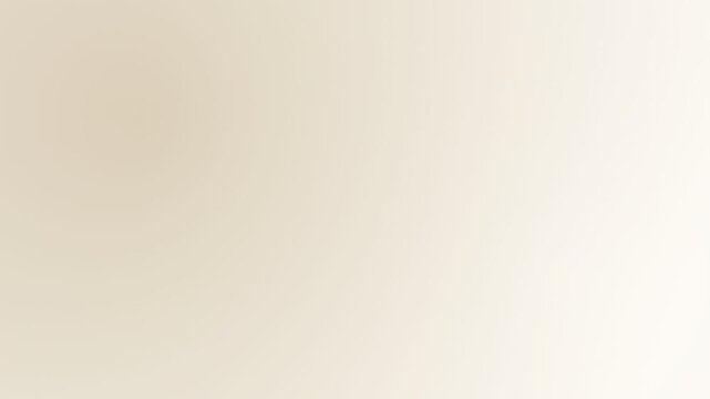 Abstract soft beige gradient background seamless loop, smooth light cream blurred motion backdrop, clean minimalist elegant design. 4K