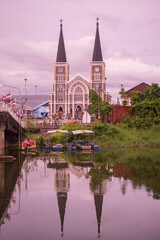 Fototapeta premium THAILAND CHANTHABURI CITY CATHEDRAL