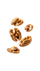 Obraz premium Assorted walnuts for healthy snacking or baking