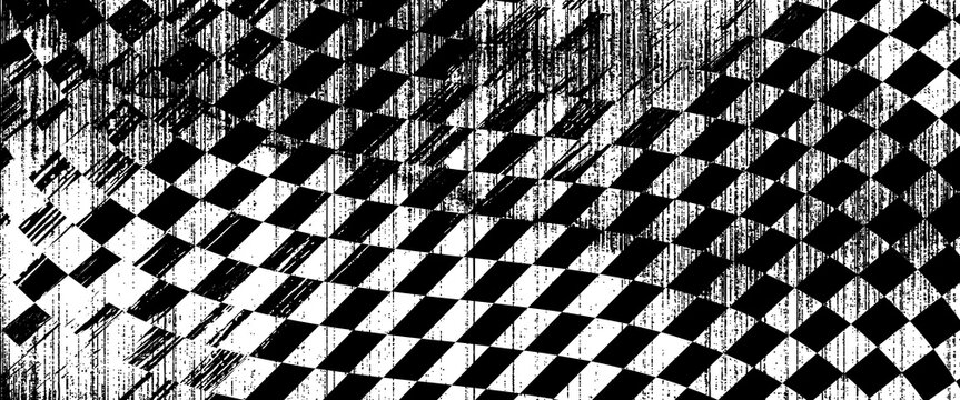 Tire tread marks, wheel textures, tire marks - car racing, motocross, drift, rally, off-road and others. Vector black isolated texture in grunge style