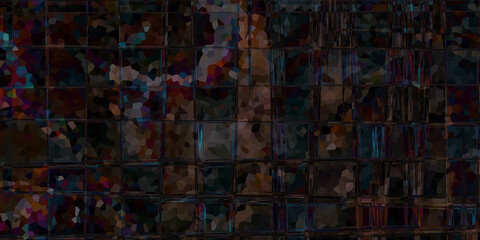 Fototapeta premium Abstract colorful cracked paint texture on old wall
