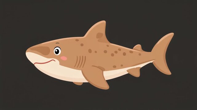 Pink salmon swimming underwater, realistic animation, marine life motion fish