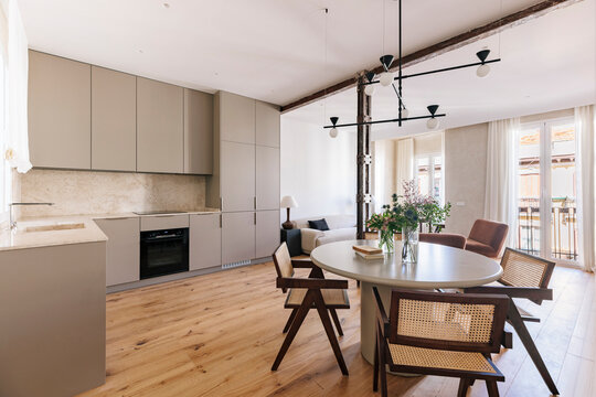 Open Plan Kitchen And Dining