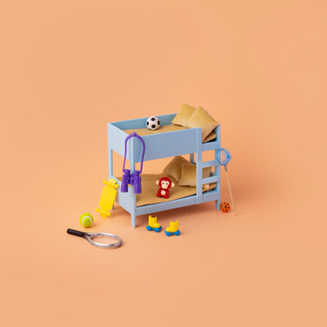 Miniature Kids Bedroom