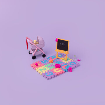 Miniature Nursery Classroom