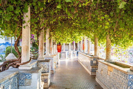 walking the streets of Lisbon Portugal