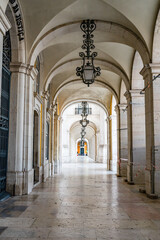 Obraz premium walking the streets of Lisbon Portugal