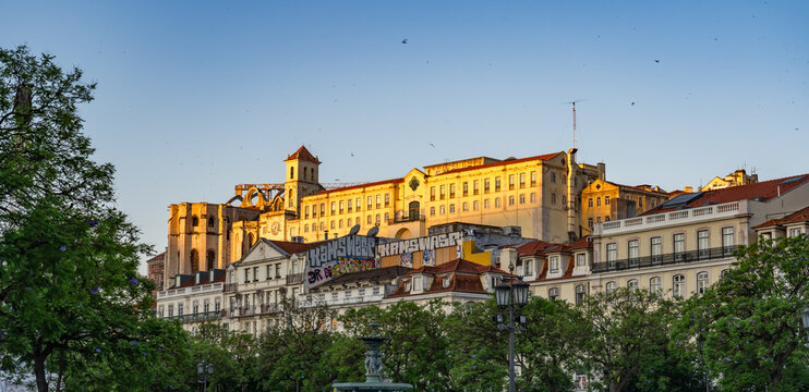 walking the streets of Lisbon Portugal