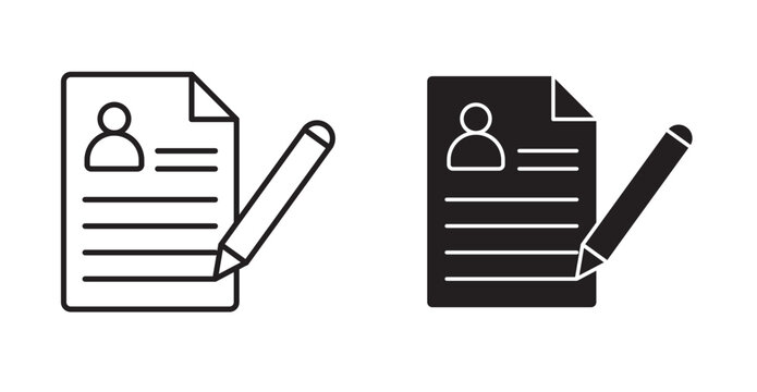 resume edit icon