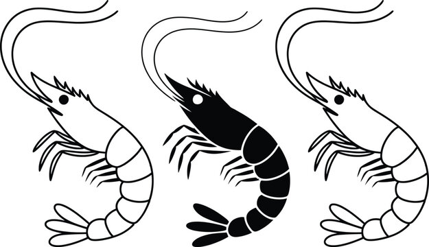 Three cartoon crabs walking side by side