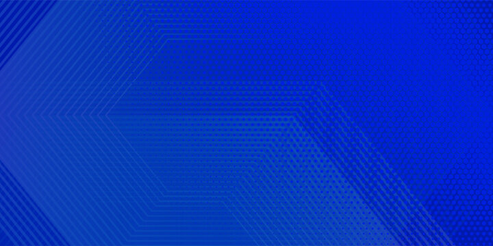 Abstract Hexagon Blue Tech Finance Fintech Background design  digital  square good design