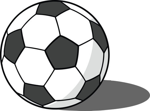 Soccer Ball Silhouette Icon. Classic Soccer Ball Black Silhouette. Football Ball Silhouette Illustration. Soccer Ball Shape Collection. Soccer Ball Solid Icon Design. Minimal Soccer Ball Silhouette