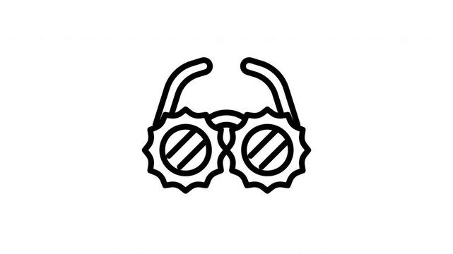 sunglasses animation icon